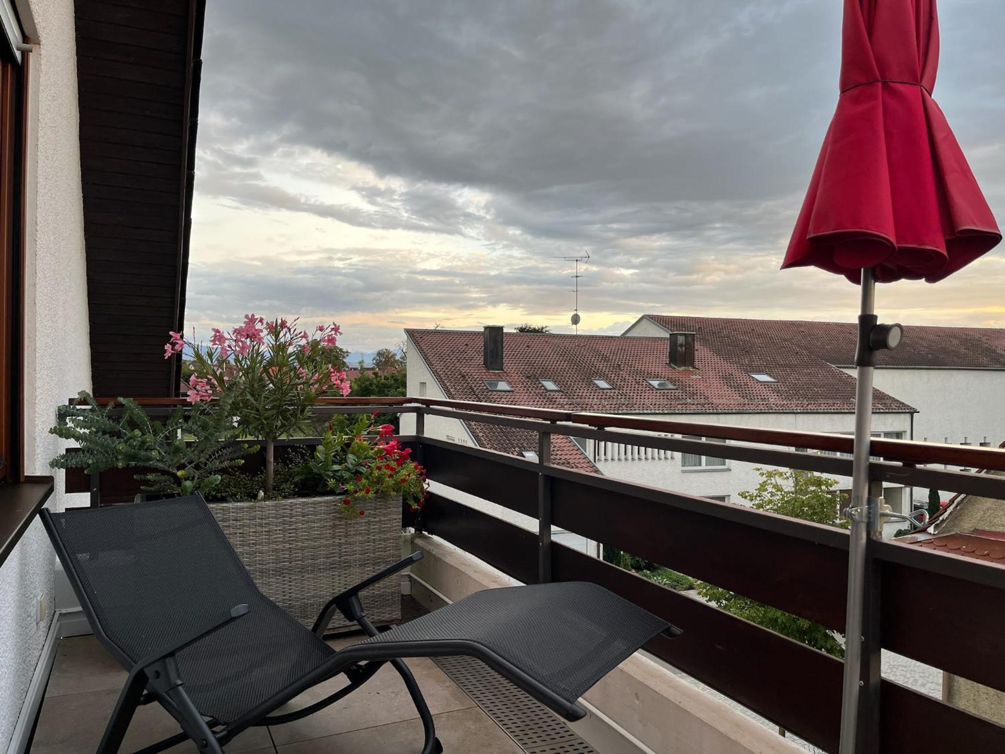 Maisonette Am See Nonnenhorn Exteriör bild