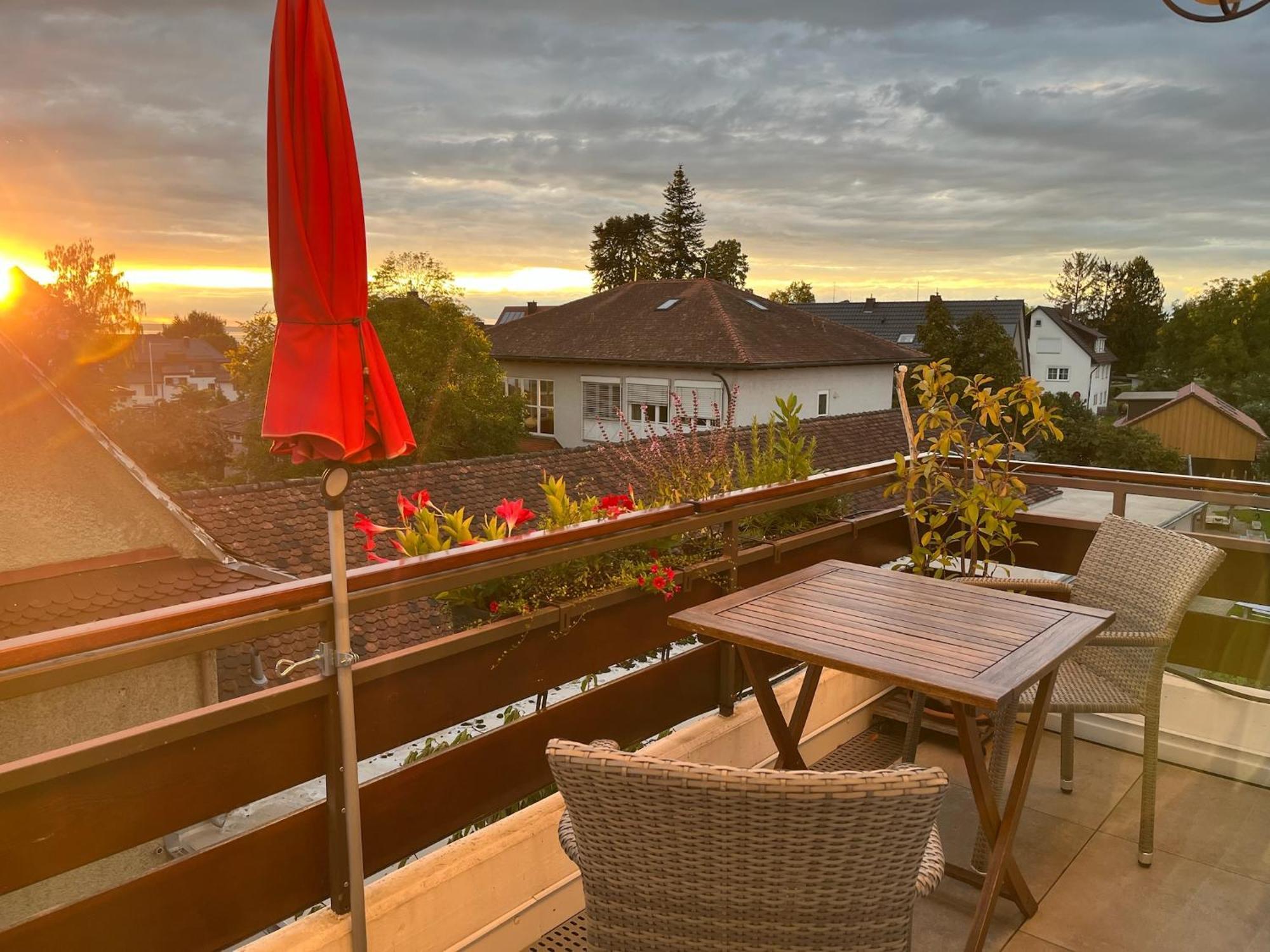 Maisonette Am See Nonnenhorn Exteriör bild